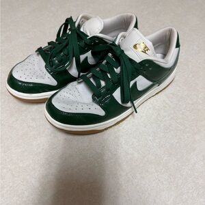 Nike Green and White Women's Sneakers